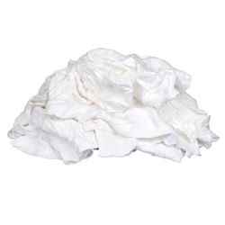 Wholesale Flannel Rags Bulk White 25 Lb